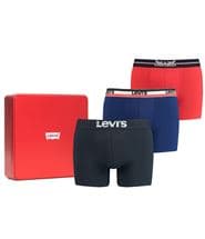 Levis 3-pack Logo Cotton Boxer Giftbox Multi-colour