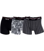 JBS 3-pack Trend Tights Black pattern