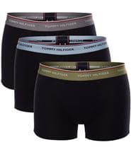 Tommy Hilfiger 3-pack Premium Essentials Trunk Plus Size Blue/Grey