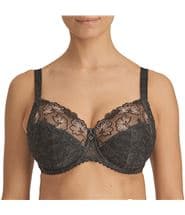 Primadonna PrimaDonna Wild Flower Full Cup Wire Bra Grey/Black