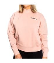 Champion Classics Women High Neck Sweatshirt Ancientpink