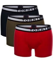 Tommy Hilfiger 3-pack Logo Trunk Blue/Red