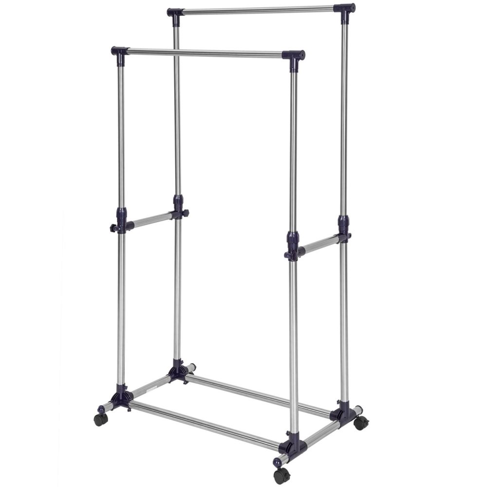 Klädställning 88x58x170 cm grå Klädställning 88x58x170 cm grå