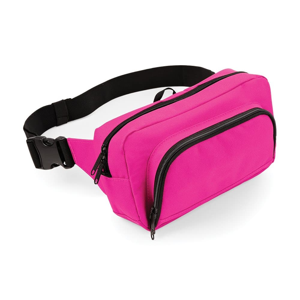 BagBase Organiser Belt / Waistpack Bag (2.5 Litres) (Pack of 2)