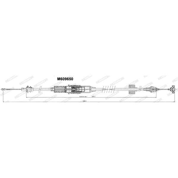 FERODO Koblingskabel FCC422759