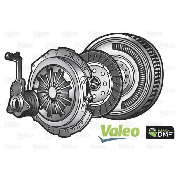 VALEO Koblingssæt i fuld pakke DVA 837005