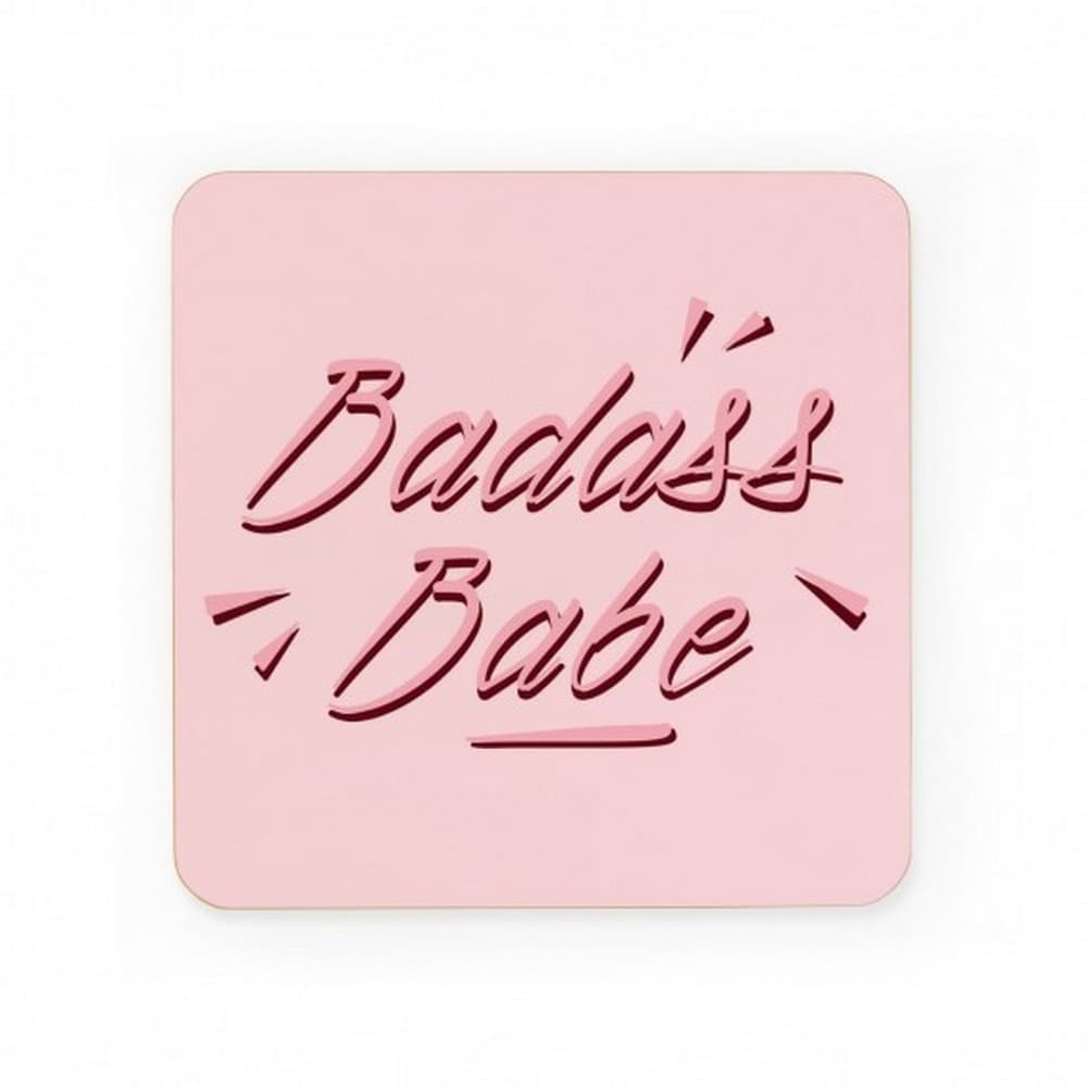 Ohh Deer Badass Babe Coaster