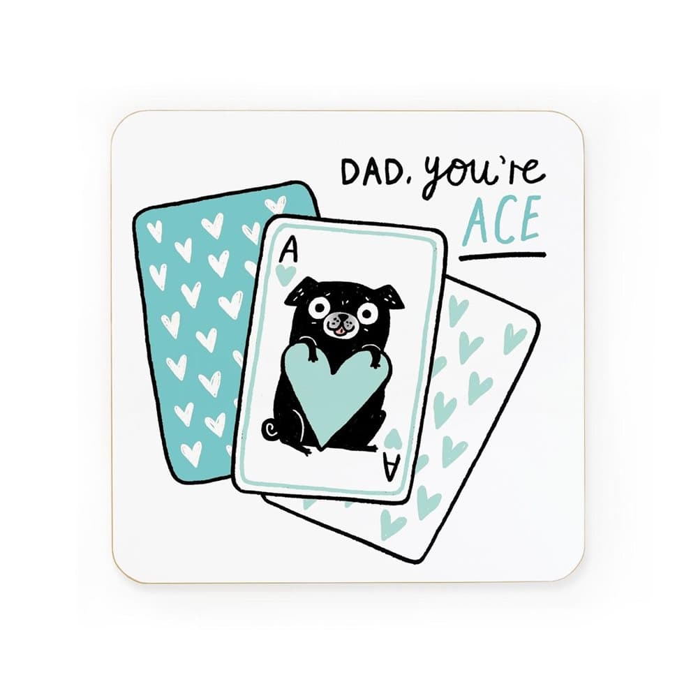 Ohh Deer Dad You`re Ace Coaster