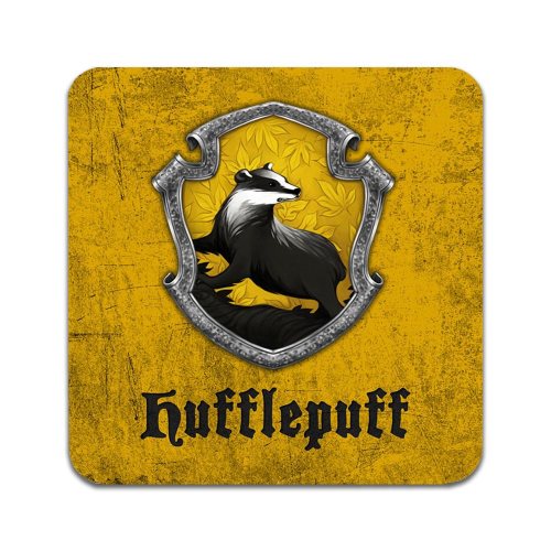 Bild av 2 ST Harry Potter Hufflepuff Underlägg