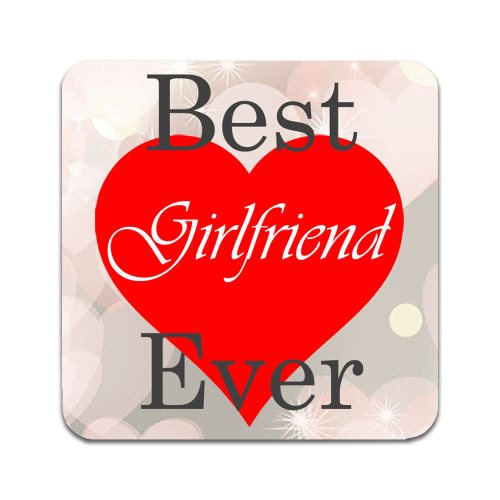 Bild av 2 ST Best Girlfriend Ever Underlägg