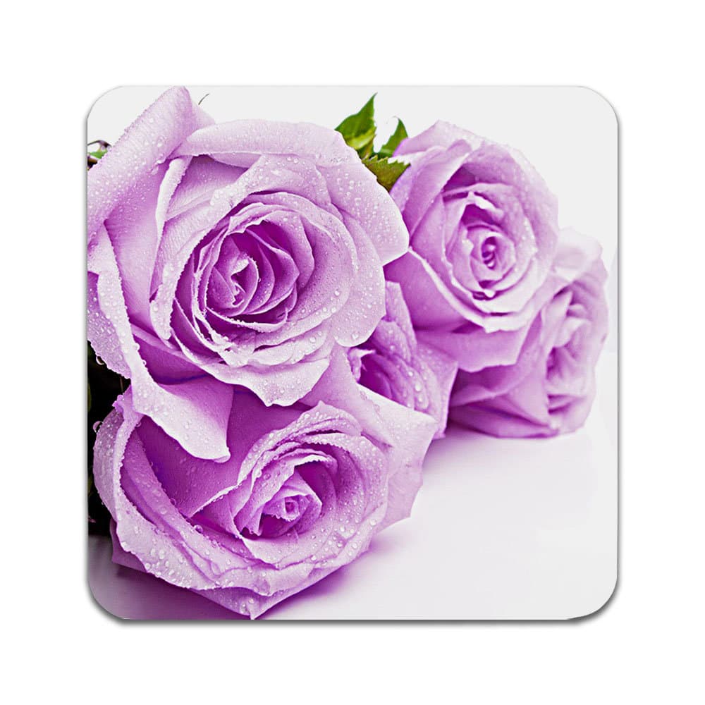 4 ST Blomma Rosor Underlägg