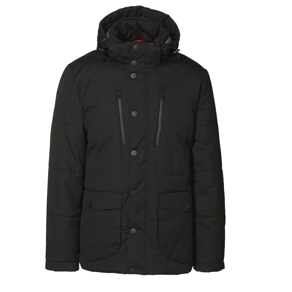 ID Mens Padded Smart Winter Parka Jacket