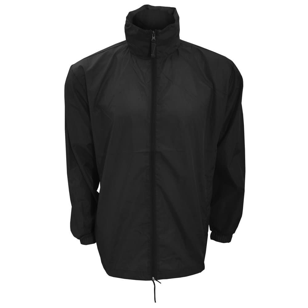 Kariban Herre Casual Windbreaker jakke Black S