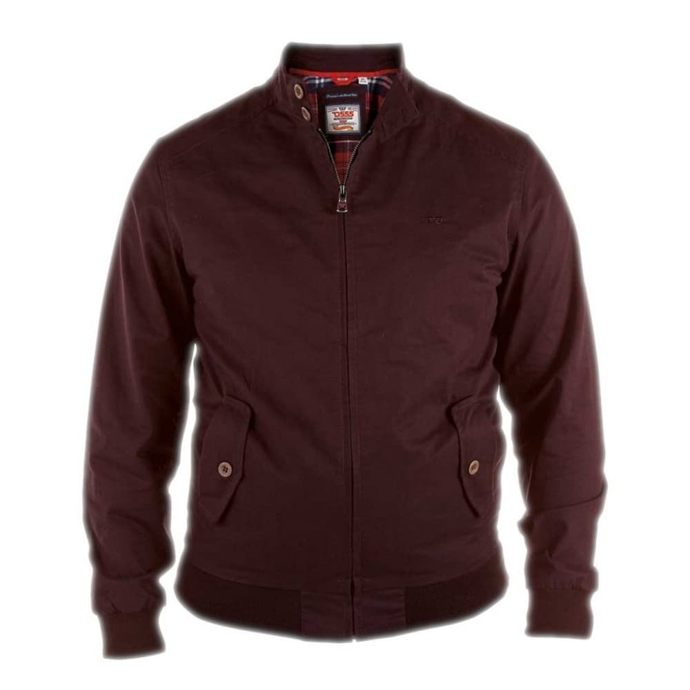 Duke Mens Windsor bomull Harrington jacka