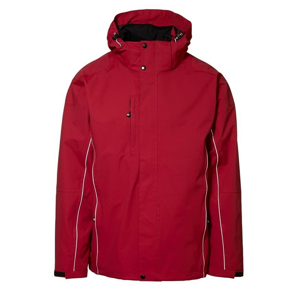 ID Mens 3-In-1 Loose Fitting Full Zip Practical Jacket