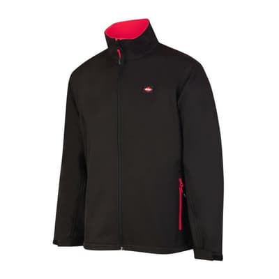 Lee Cooper Mens Bonded Softshell Work Jacket