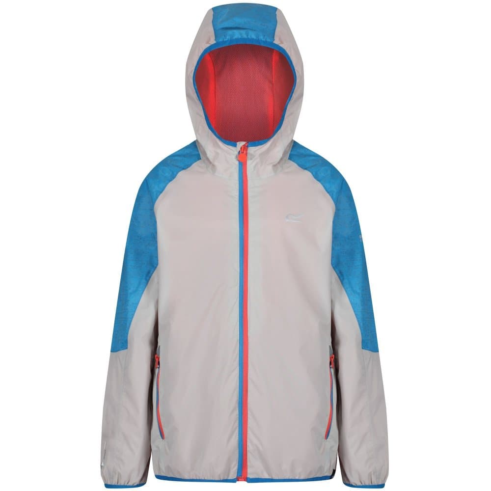 Regatta Great Outdoors Childrens/Kids Teega Reflective Waterproof Hooded Jacket