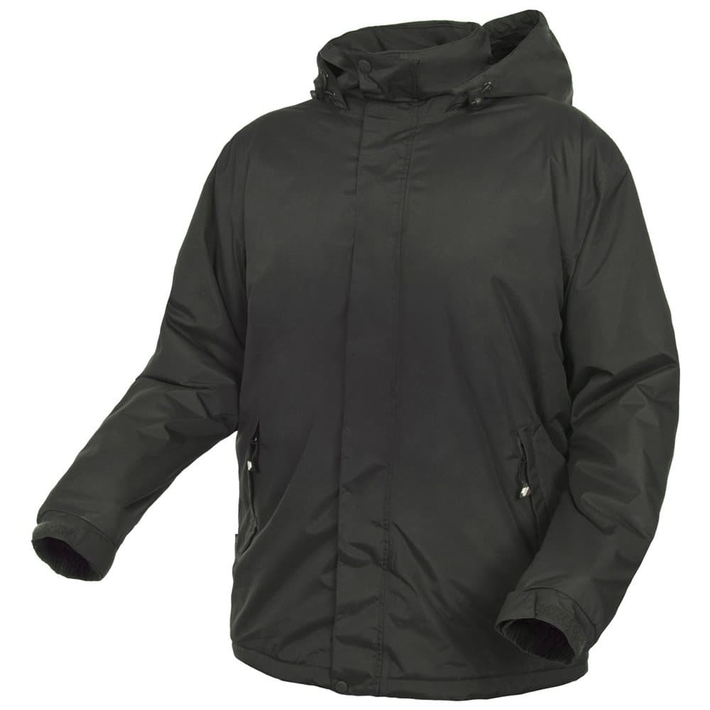 Trespass Mens Bayfield Hooded Touch Fastening Weatherproof Jacket