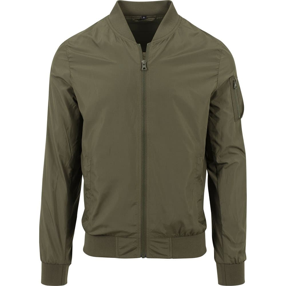 Build Your Brand Unisex Bomber Jacket