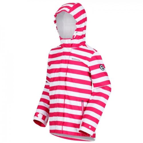 Regatta Girls Bambalina Lightweight Hooded Waterproof Jacket