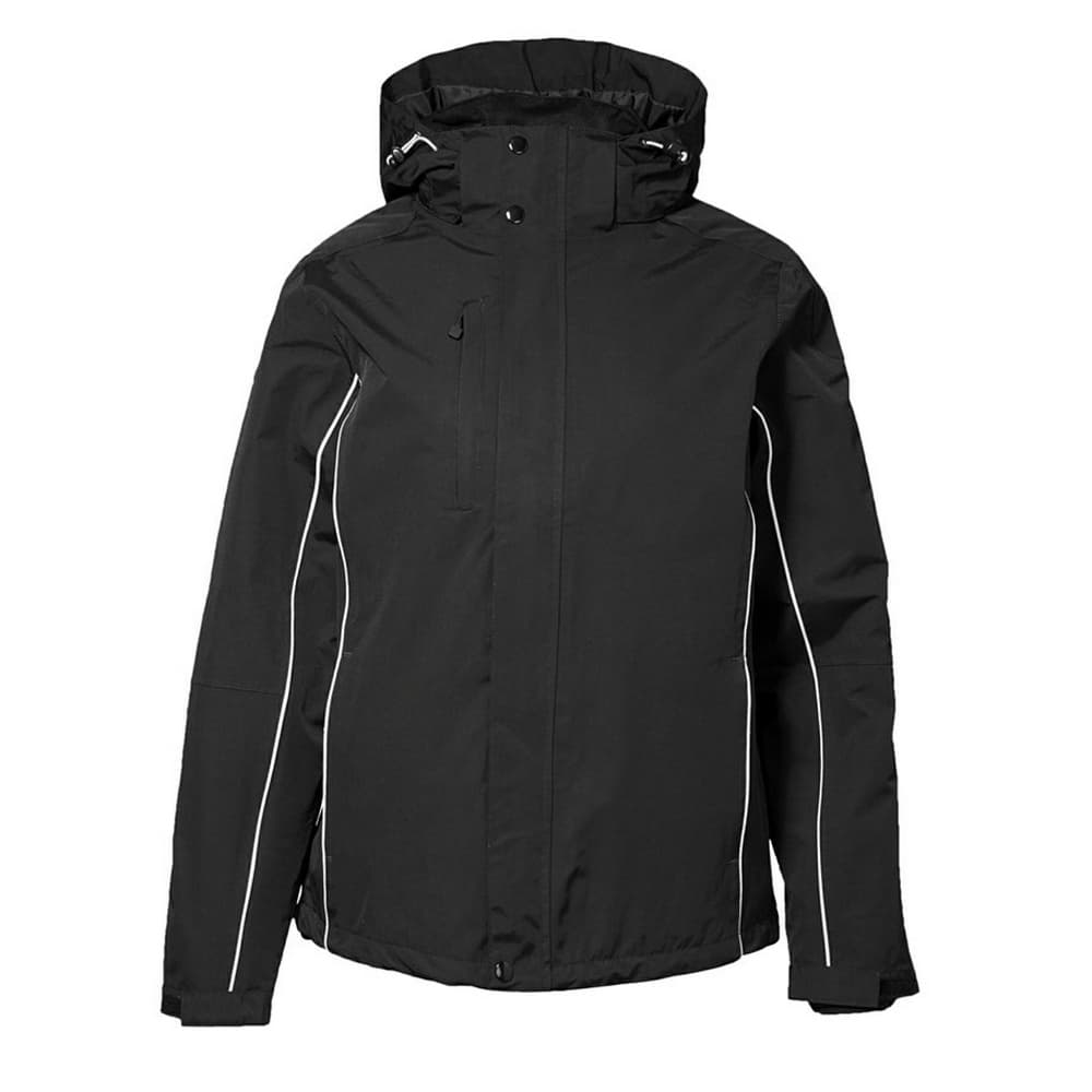 ID Womens/Ladies 3-In-1 Practical Loose Fitting Waterproof Jacket