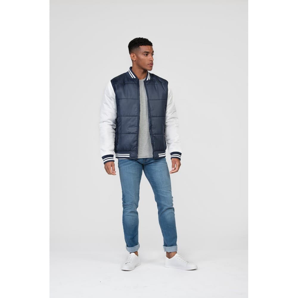 AWDis Just Hoods Vuxna Unisex Varsity Pufferjacka