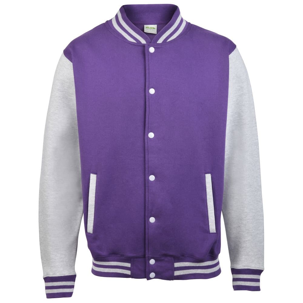 Awdis Kids Unisex Varsity Jacket / Schoolwear