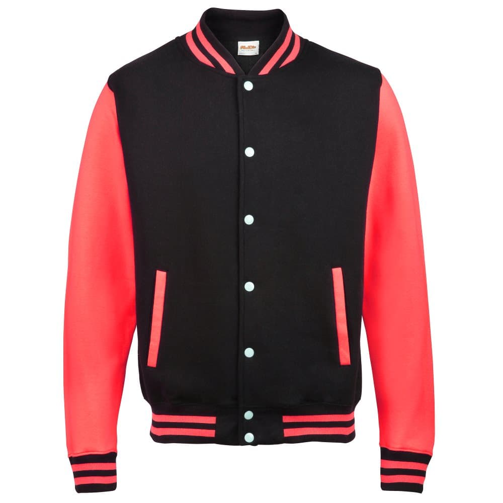 Awdis Kids Unisex Varsity Jacket / Schoolwear