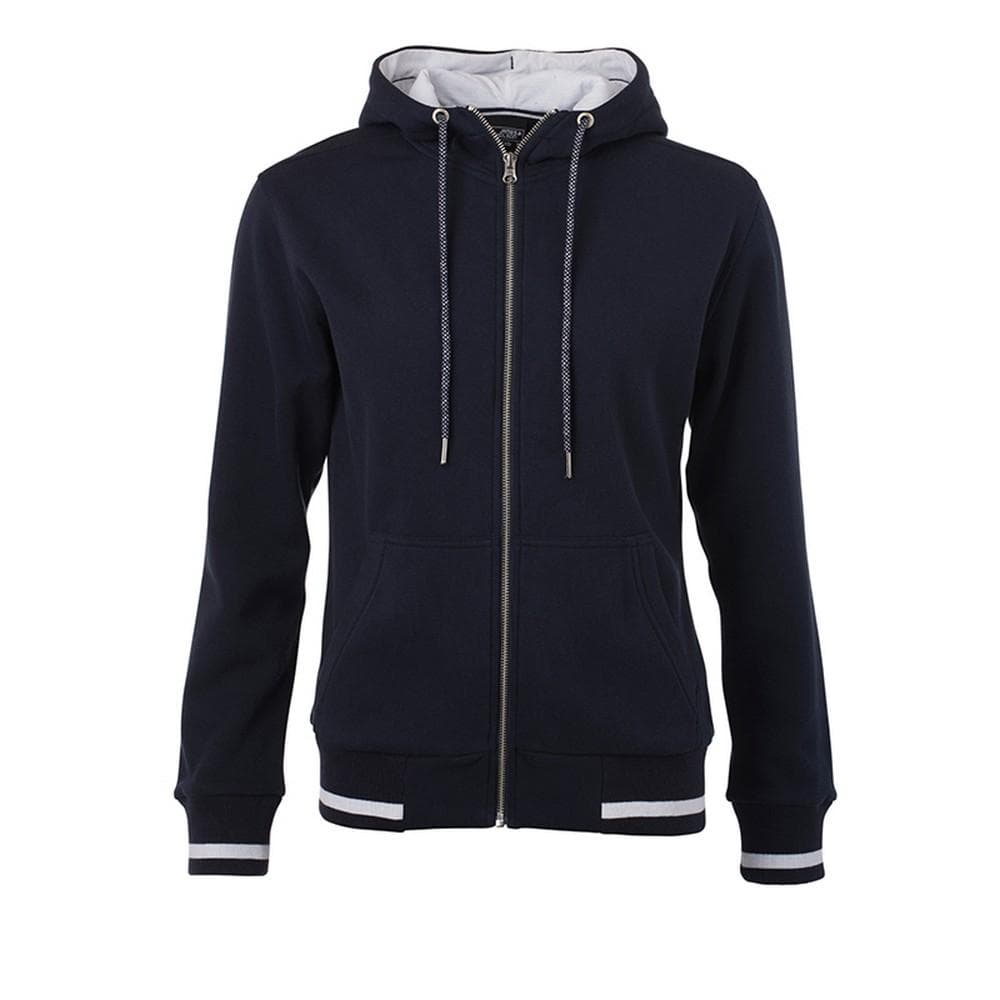 James and Nicholson Womens/Ladies Club Sweat Jacket