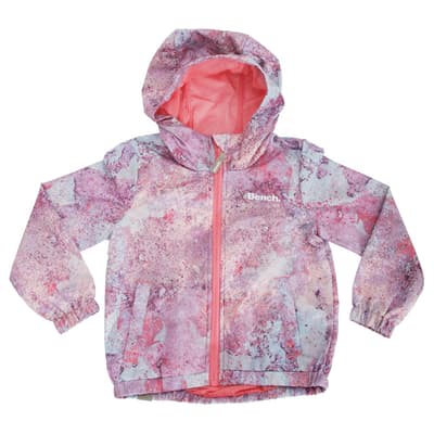 Bench Childrens Girls Magical Long Sleeve Showerproof Hooded Jacket
