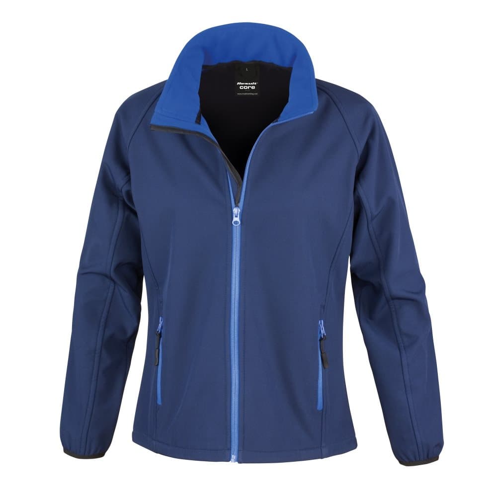 Result Womens/Ladies Core Printable Softshell Jacket