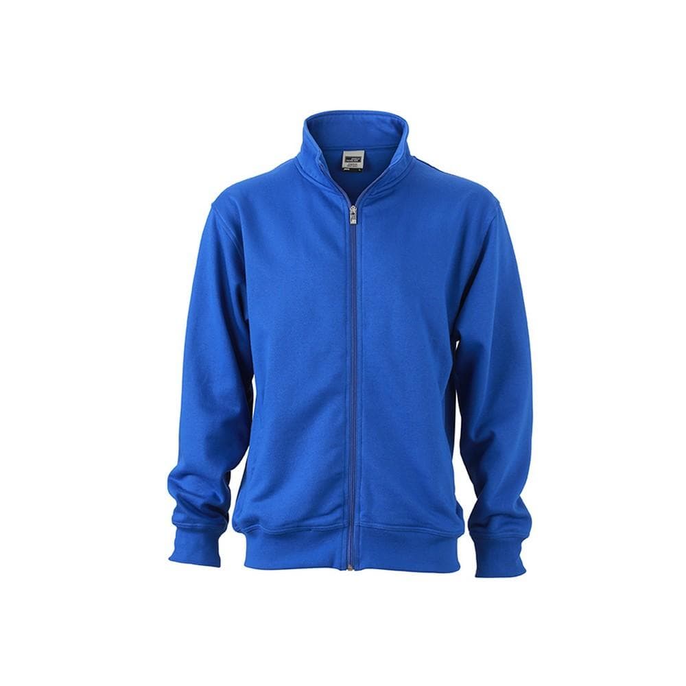 James and Nicholson Unisex Workwear Sweat Jacket