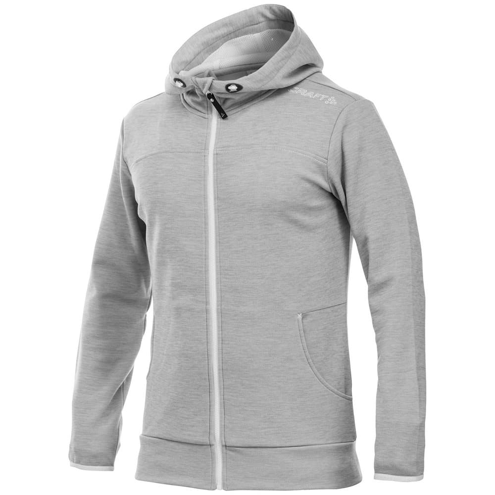 Craft Herr fritid Athletic Hoodiejacka med full dragkedja