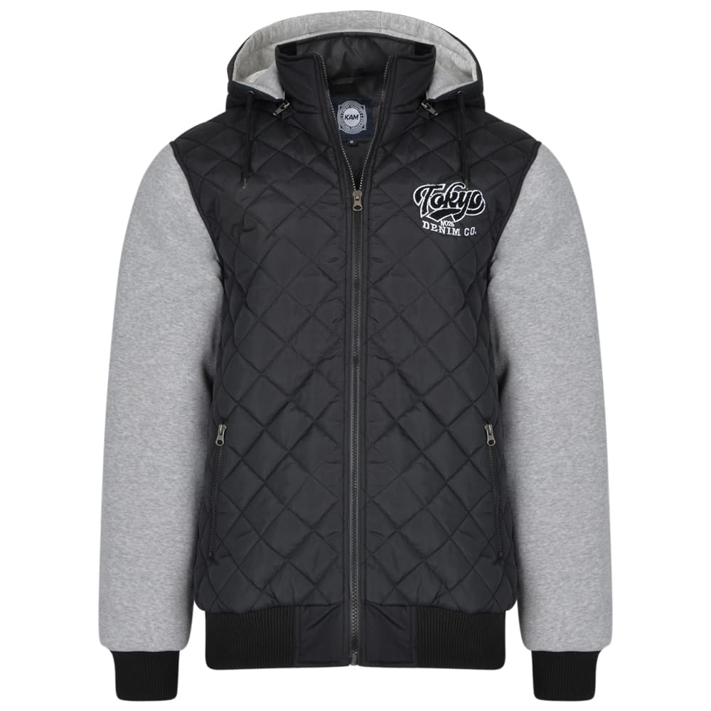 Kam Jeanswear Tokyo Fleecejacka för män