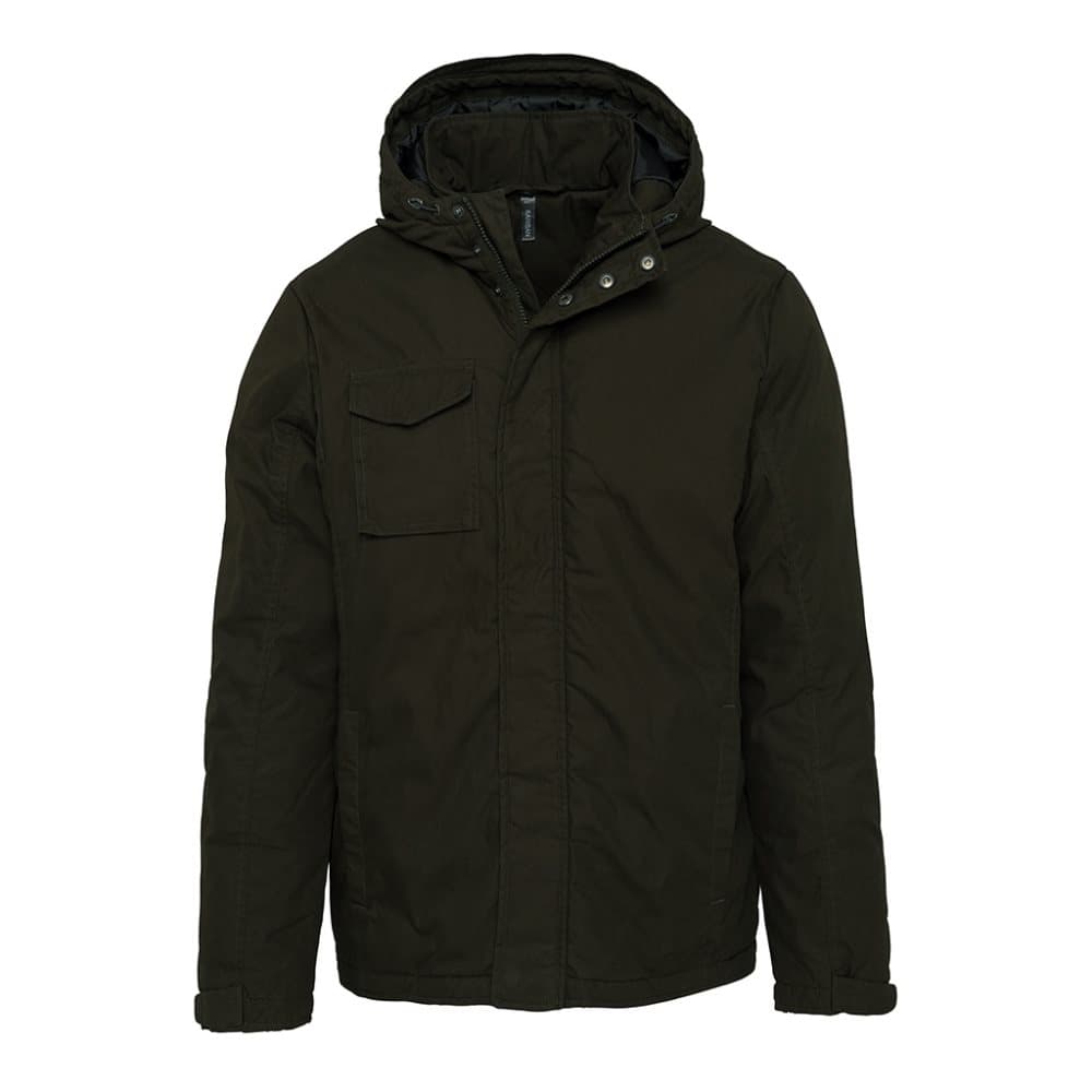 Kariban Adults Unisex Hooded Parka Jacket