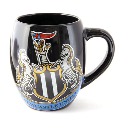 Newcastle United FC Official Ceramic Football Crest Tea Mug