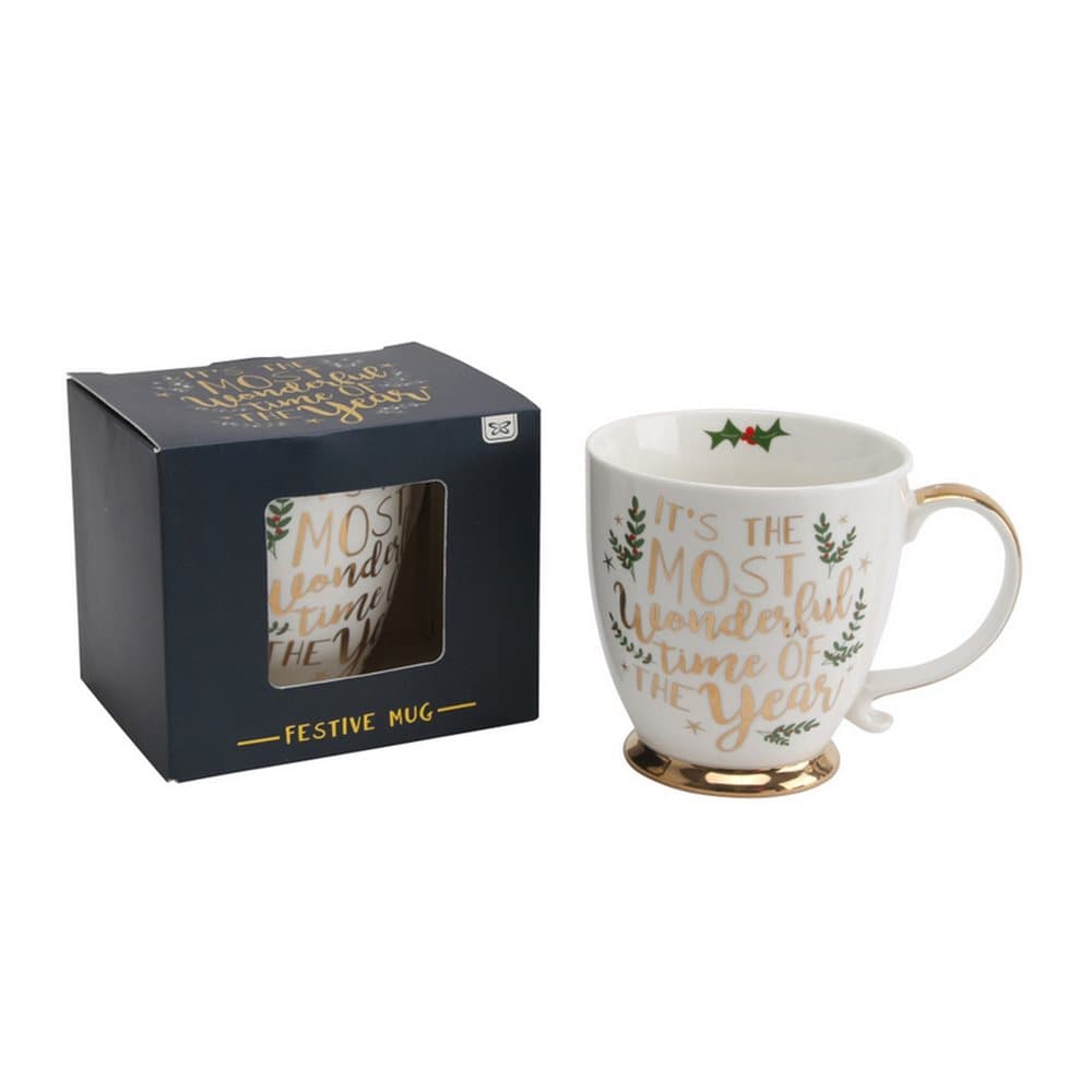 CGB Giftware Christmas Wonderful Time of Year Mug