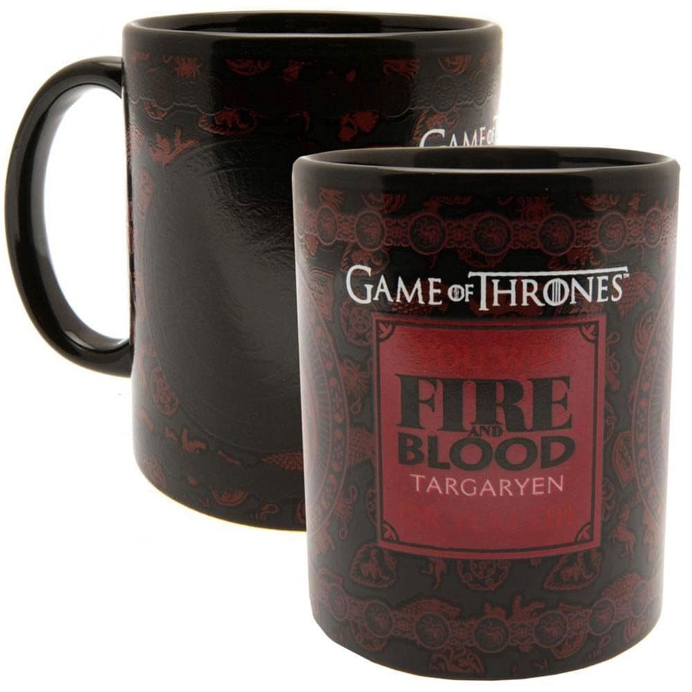 Game Of Thrones Official Targaryen Heat Changing Mug