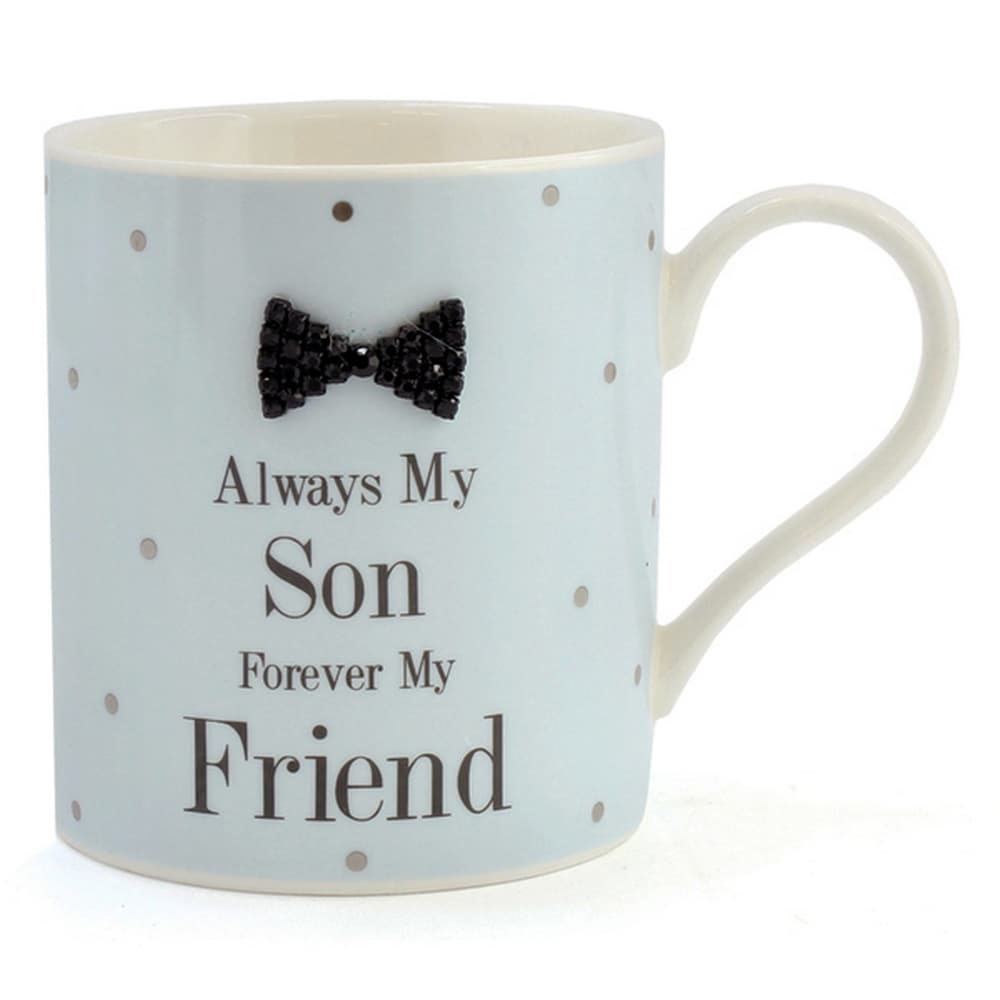 Lesser Pavey Mad Dots Black Tie Son Gift Mug