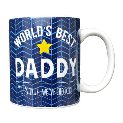 Fathers Day Worlds Best Daddy Mug