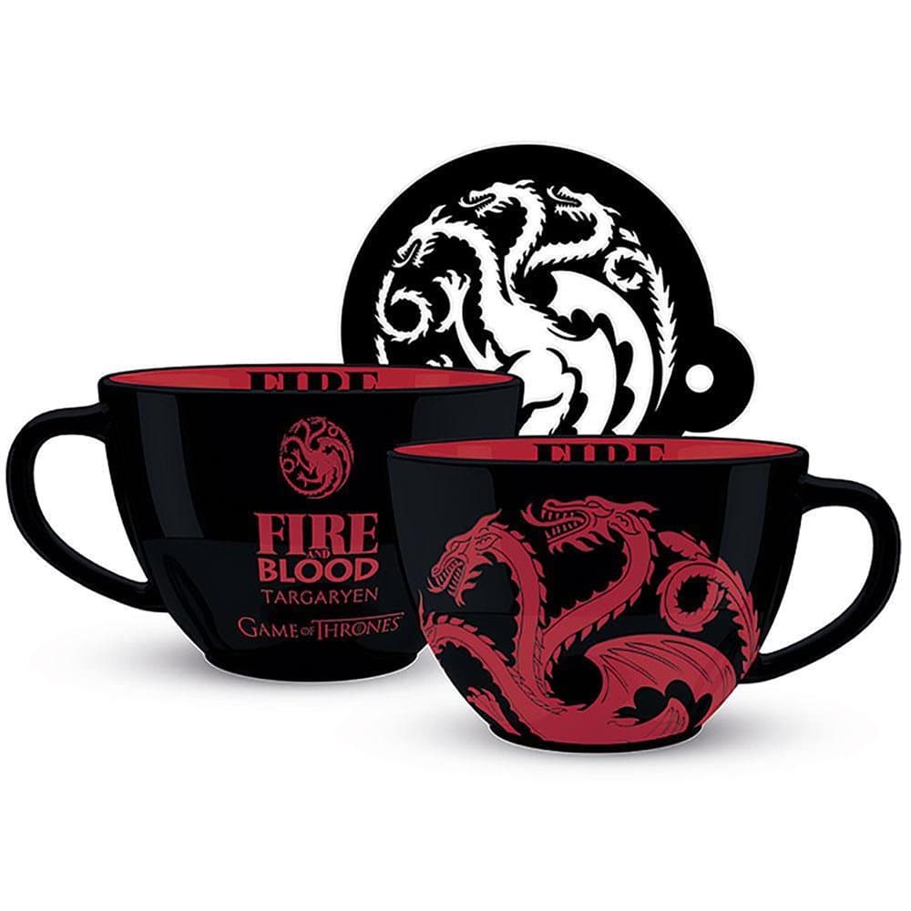 Game Of Thrones Targaryen Cappuccino Mug