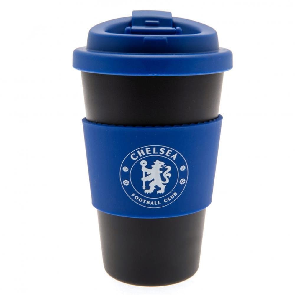 Chelsea FC Silicone Grip Travel Mug