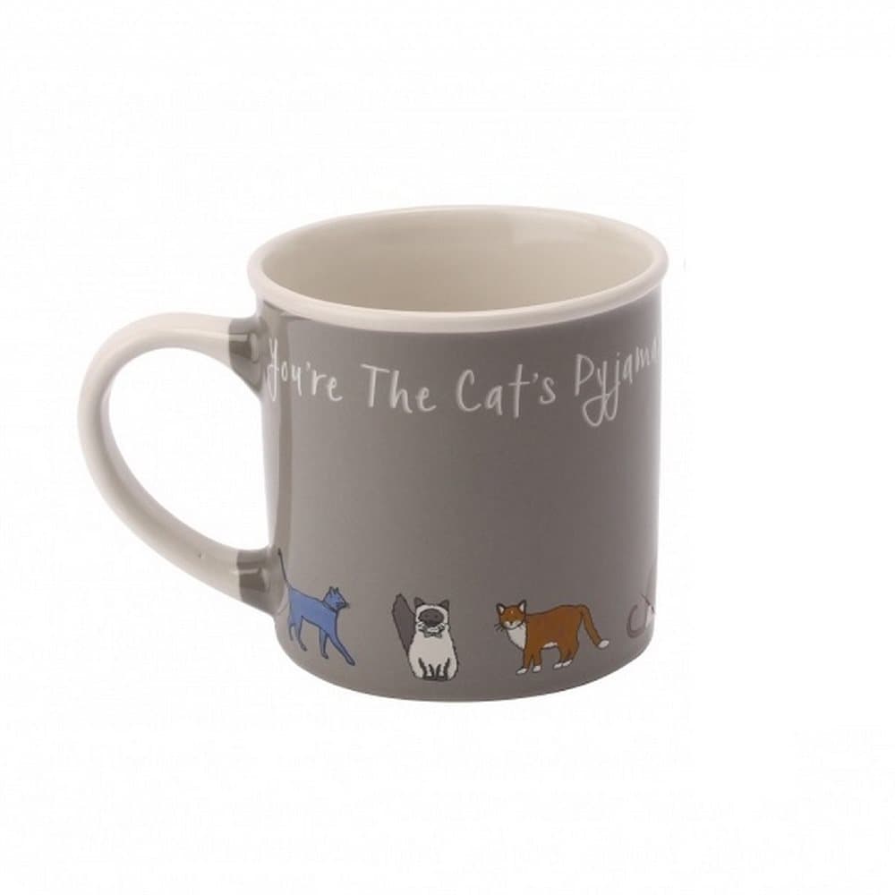 Paws For Thought Cats Pyjamas Stoneware Mug