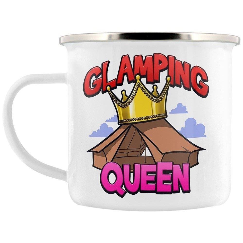 Grindstore Glamping Queen Enamel Mug