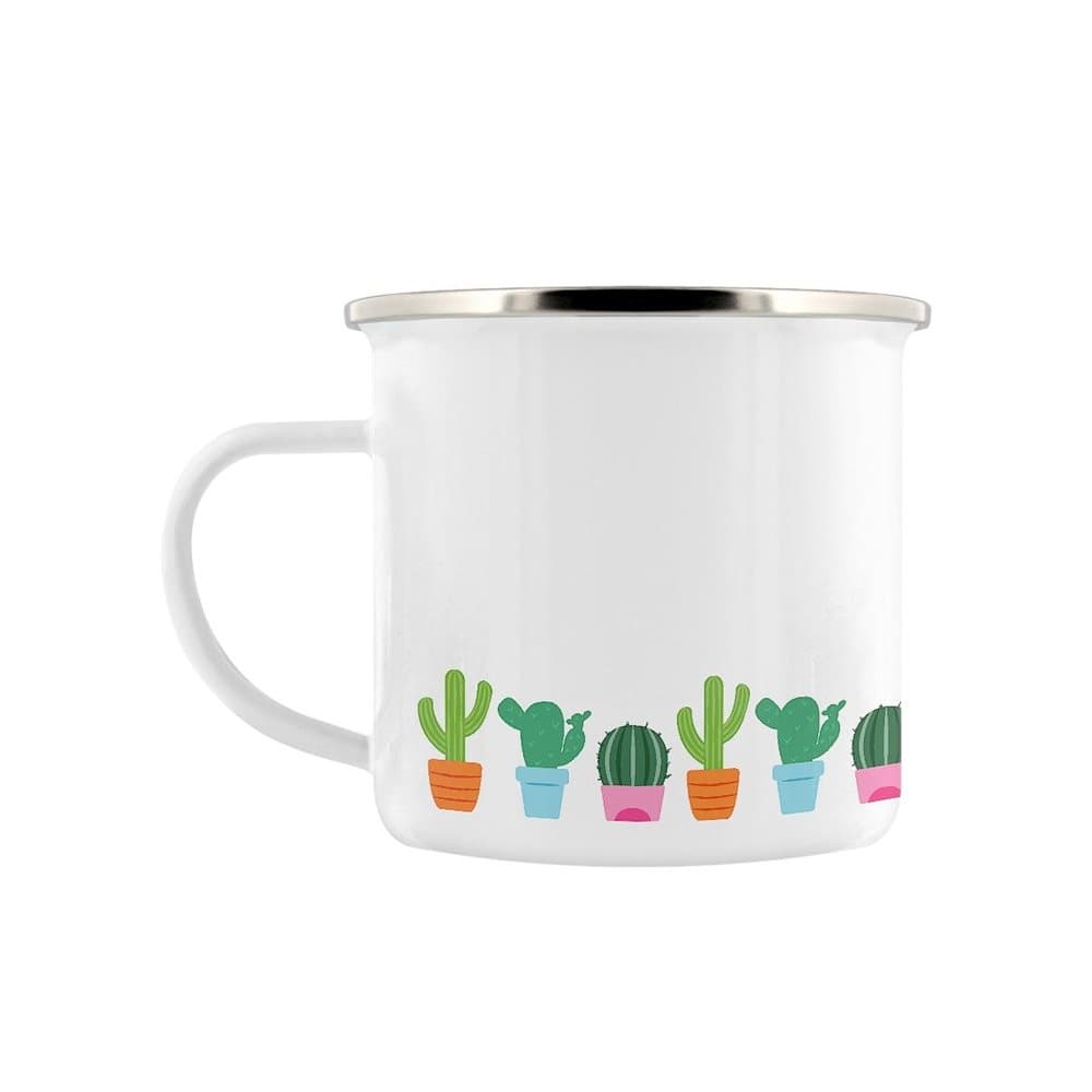 Grindstore Little Pots Of Prickles Enamel Mug