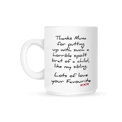 Grindstore My Spoilt Sibling Mug