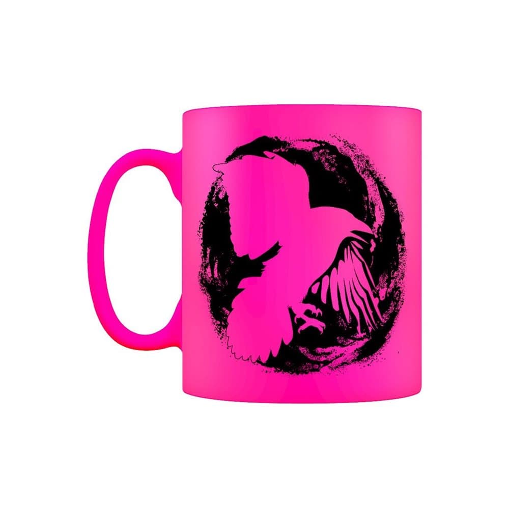 Grindstore Raven Silhouette Neon Mug