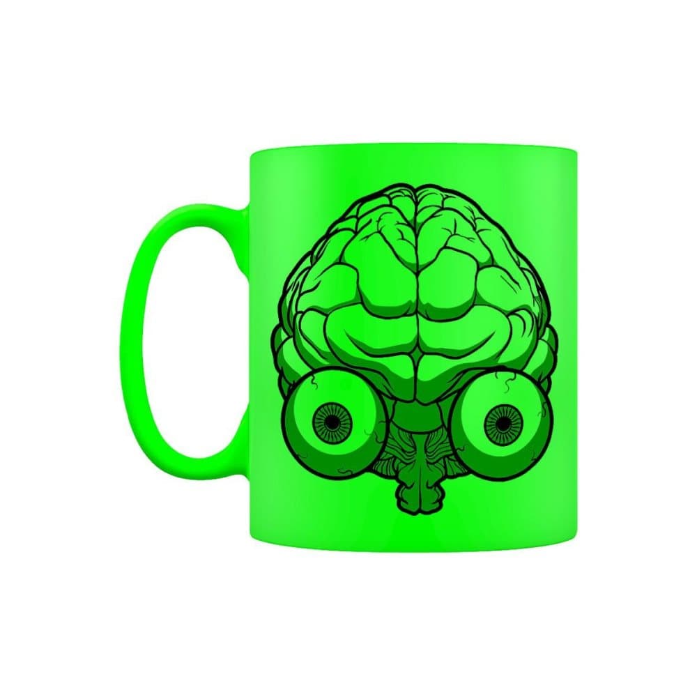 Grindstore Bulging Brain Neon Mug