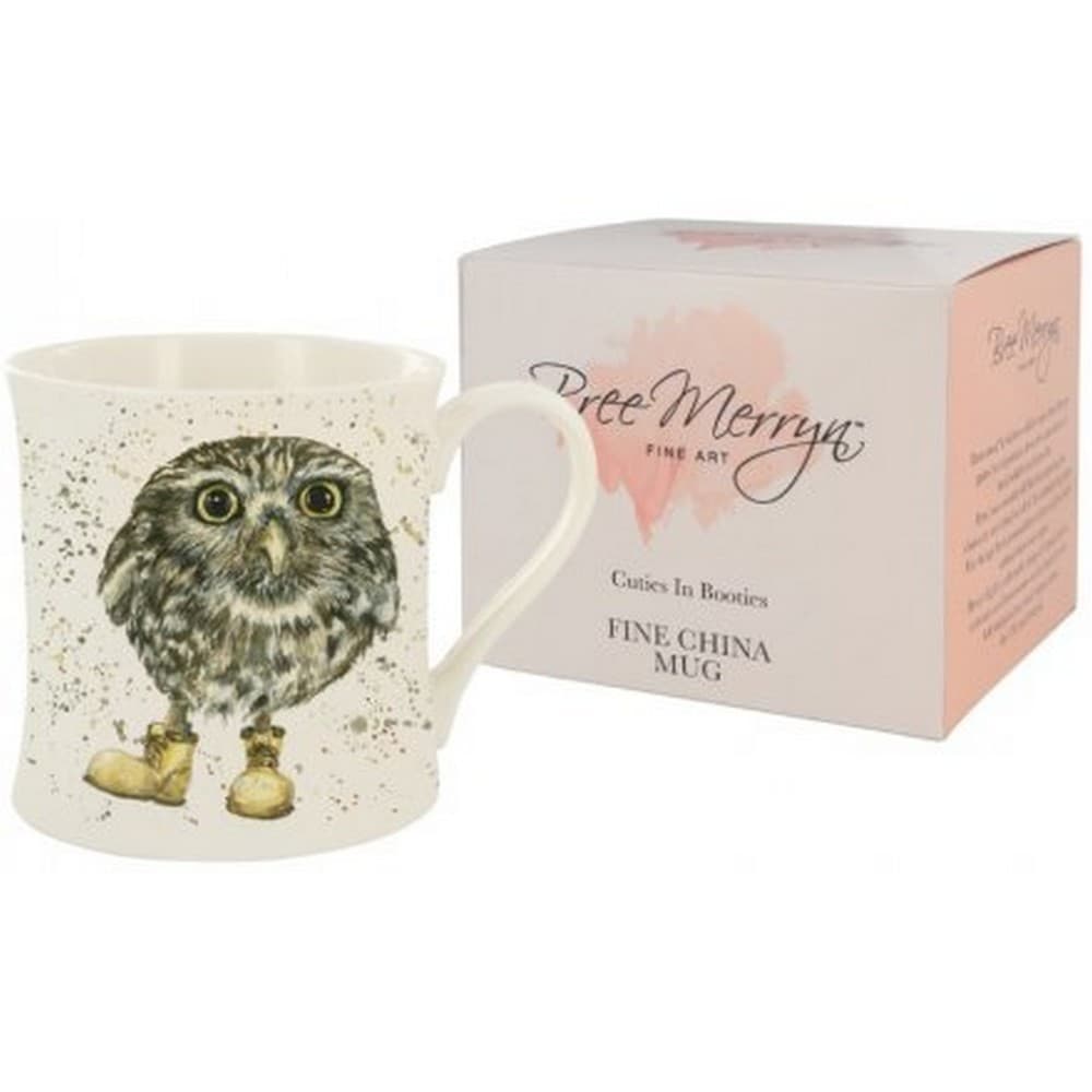 Bree Merryn Oakley The Little Owl Cuties in Booties Mug