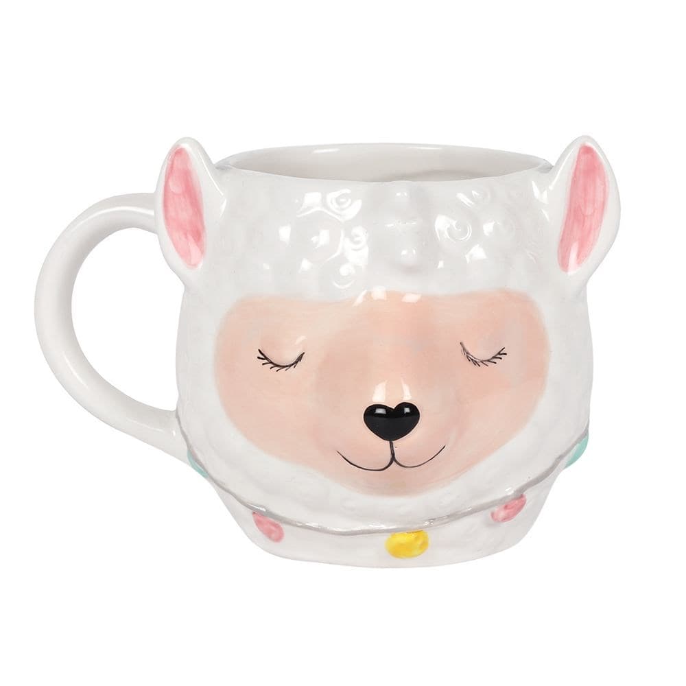 Something Different Llama Face Mug